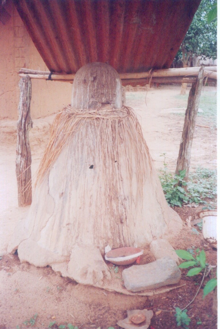 idol worshiped in one village