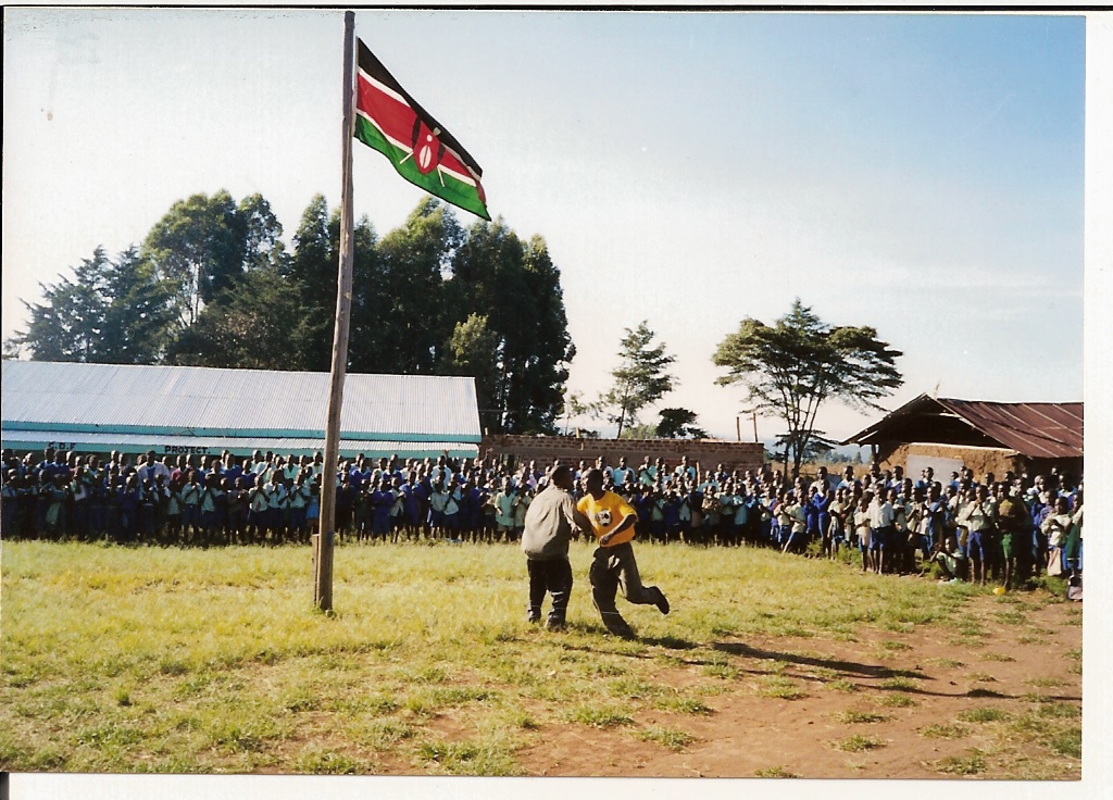school in rural Kenya