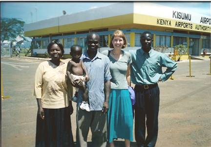 arrival at Kisumu